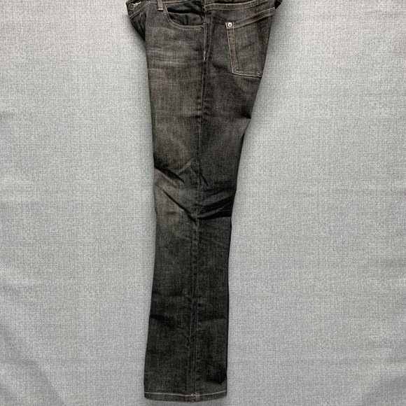 White House Black Market Size 6 Blanc Jeans Faded Black Womens Bootcut - Picture 7 of 10